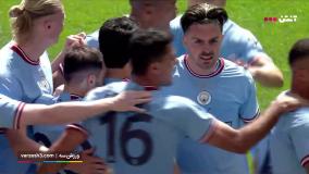 گل اول منچسترسیتی به منچستریونایتد