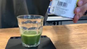 آموزش شیر عسل با ماچا