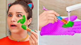 چالش خنده دار - چالش برچسب زدن نینی کوچولو رو دستاش