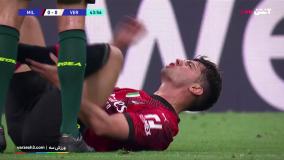 خلاصه بازی آث میلان 3-1 هلاس ورونا