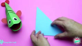 آموزش کاردستی ماهی