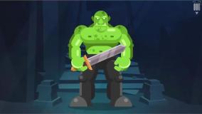 آموزش طراحی و ساخت کاراکتر فلت وکتور یک موجود خیالی (اورک) در ایلاستریتور - آریاگستر