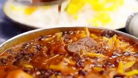طرز تهیه خورشت خلال بادوم