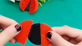 کاردستی کفش دوزک