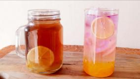 آموزش لیموناد و چای لیمو
