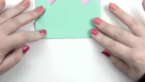 کاردستی پاکت نامه - اوریگامی