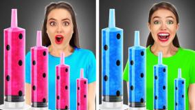 چالش غذایی - دختر و پسر هندوانه ای