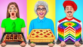 چالش غذایی - درست کردن پای میوه ای