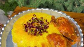 طعم و رنگ بی نظیر زرشک پلو با روغن ذرت