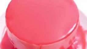 کیک اسنفجی با روکش ژله