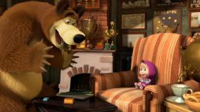 انیمیشن ماشا و میشا - جارو پرنده