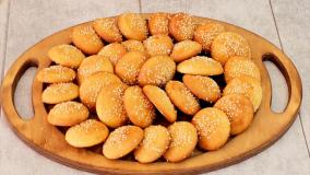 آموزش کلوچه کنجدی