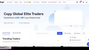 آموزش بخش Copy Trading صرافی BingX