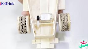 آموزش ساخت کاردستی با چوب بستنی