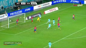 خلاصه بازی منچسترسیتی 1-2 اتلتیکومادرید