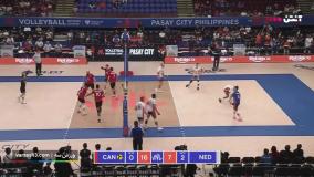 خلاصه والیبال کانادا 1-3 هلند