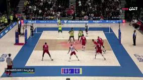 خلاصه والیبال لهستان 3-1 برزیل