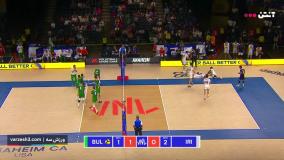خلاصه والیبال بلغارستان 3-2 ایران