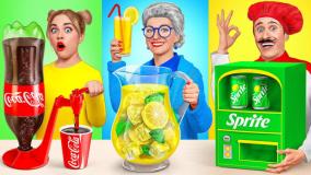 چالش غذایی - مادربزگ نوشابه ژله ای دیگه چه سمیه؟