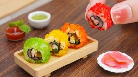 سوشی رنگی مینیاتوری