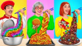 چالش غذایی - آشپزی مادربزرگ رقابت ماکارونی