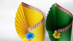 کاردستی با کاغذ رنگی