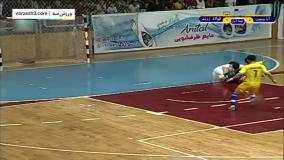خلاصه فوتسال آناصنعت قم 3 -1 فولاد زرند ایرانیان