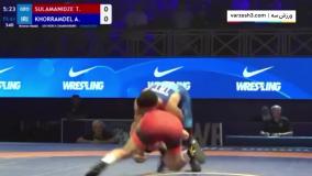 کسب مدال برنز توسط خرمدل در وزن 61