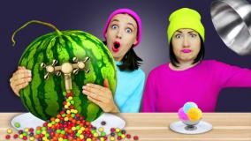 چالش غذایی - چالش بشقاب بزرگ و کوچک