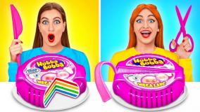 چالش غذایی - چالش هوبابا شکلاتی یا واقعی