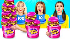 چالش غذایی - چالش خنده دار ذرت خورون