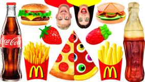 چالش غذایی - چالش خلال سیب