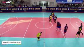 خلاصه بازی تراکتور 1-3 شارجه