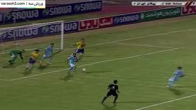 خلاصه بازی صنعت نفت آبادان 1-1 پیکان