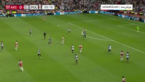 خلاصه بازی آرسنال 2-2 فولام