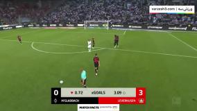 خلاصه بازی مونشن گلادباخ 0-3 بایرلورکوزن