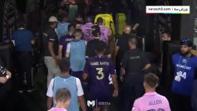 نخستین درگیری لیونل مسی در آمریکا