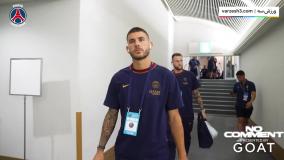 لحظاتی از تور تیم پاری سن ژرمن در کشور ژاپن