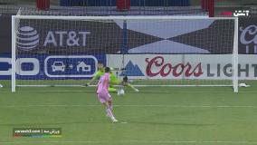 ضربات پنالتی دیدار دالاس - اینترمیامی