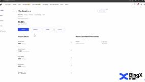 واریز و برداشت در صرافی بینگ ایکس