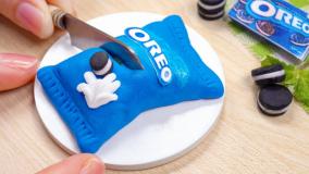 تزیین کیک OREO مینیاتوری