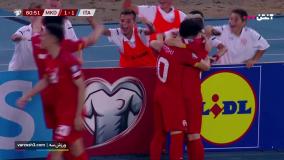 گل اول مقدونیه به ایتالیا توسط باردهی