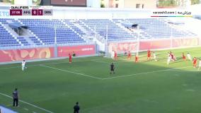 خلاصه بازی امید افغانستان 0-4 امید ایران