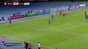 گل اول ایتالیا به مقدونیه توسط ایموبیله