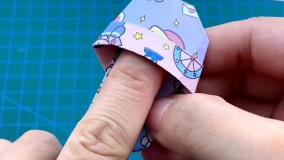 کاردستی ساخت دمپایی با کاغذ