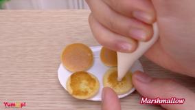 تزئین پای شکلاتی مینیاتوری