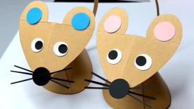 کاردستی موش کاغذی