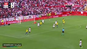 خلاصه بازی سویا 1 -0 لاس پالماس