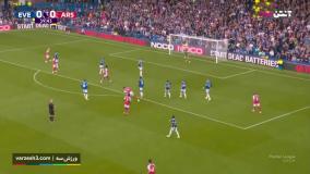 خلاصه بازی اورتون 0 -1 آرسنال