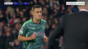 خلاصه بازی فاینورد 2 -0 سلتیک